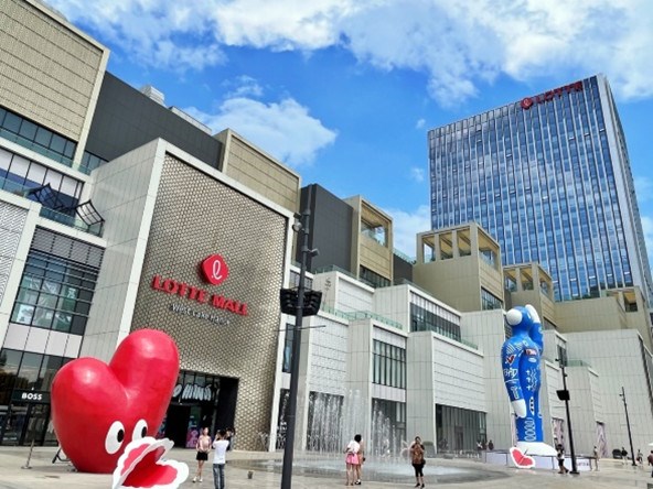RoK giant Lotte launches first mega commercial complex in Vietnam hinh anh 1